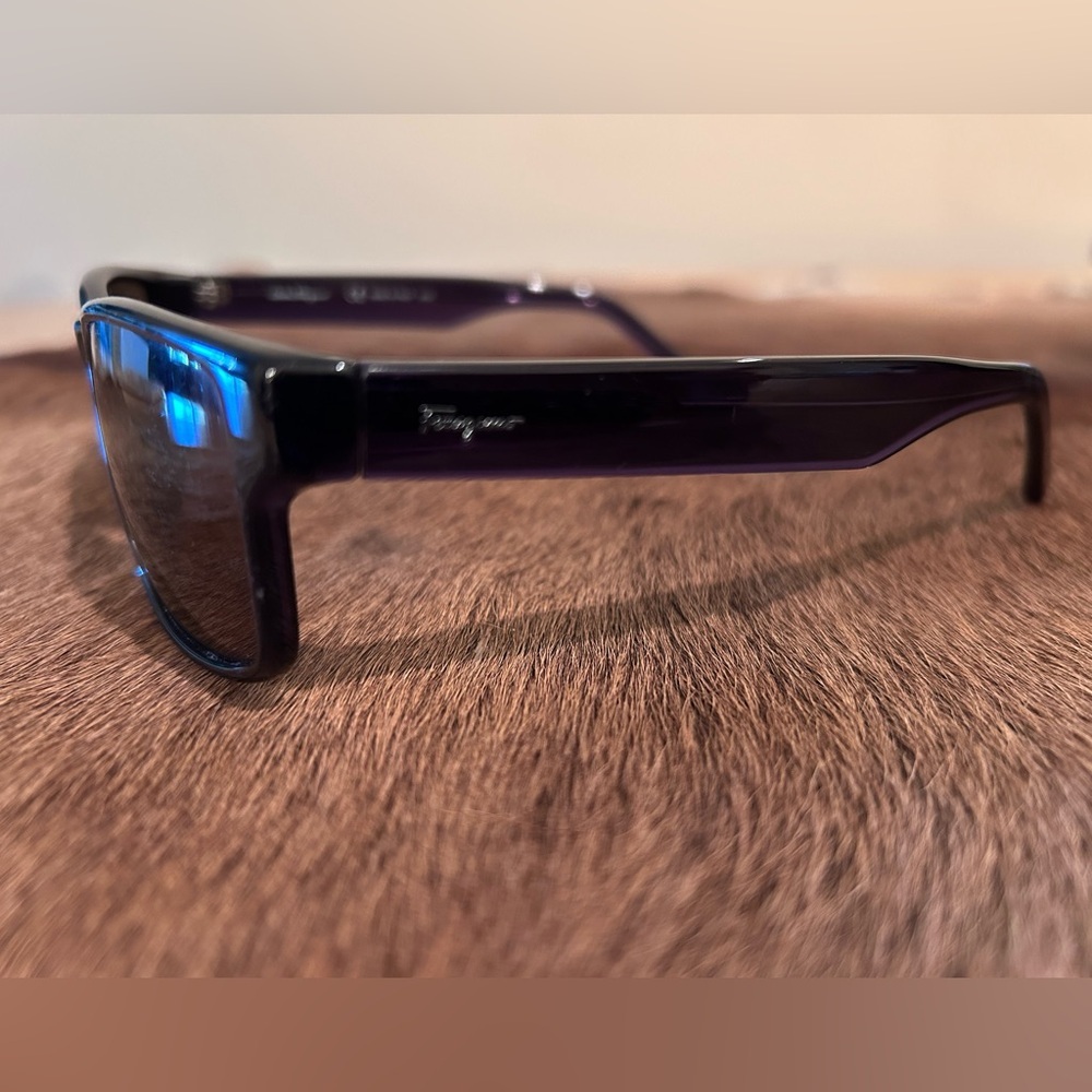Salvatore Ferragamo Black Sunglasses - Picture 3 of 6